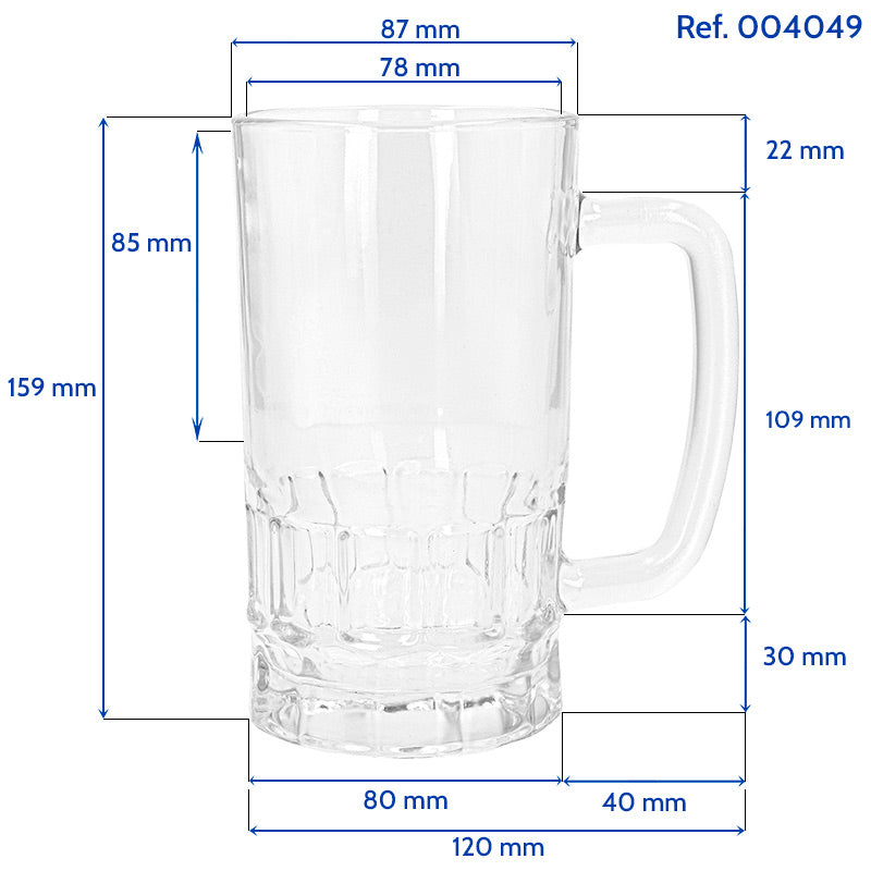 Jarra de cerveza 500 ml.