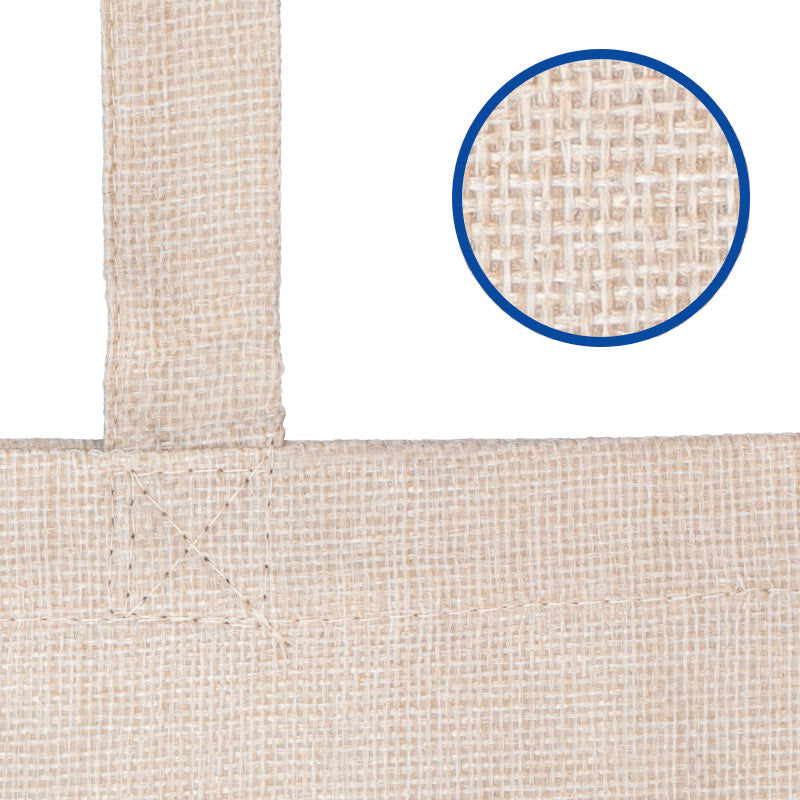 Bolsa tote símil lino